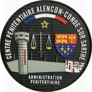 Alencon conde sur sarthe cp disp rennes ecussonpvc3dcouleurs d8cm 2021 fsi erc 138