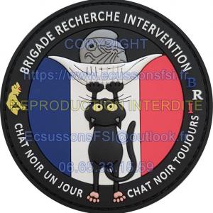 Patch brodé basse visibilité BRI