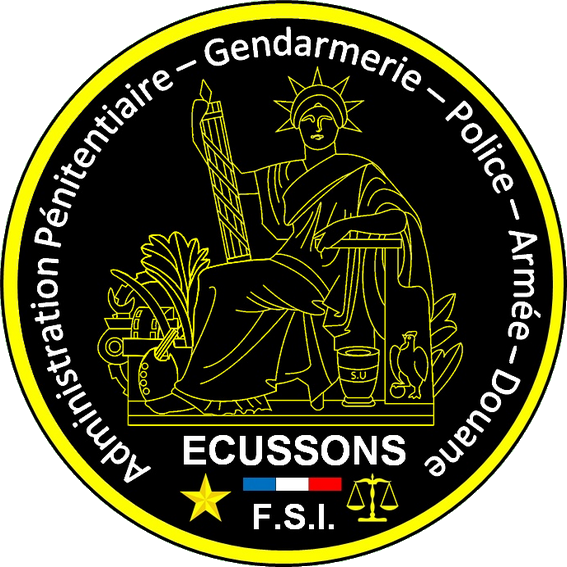 Ecussons brodés Police, Gendarmerie, Militaire 